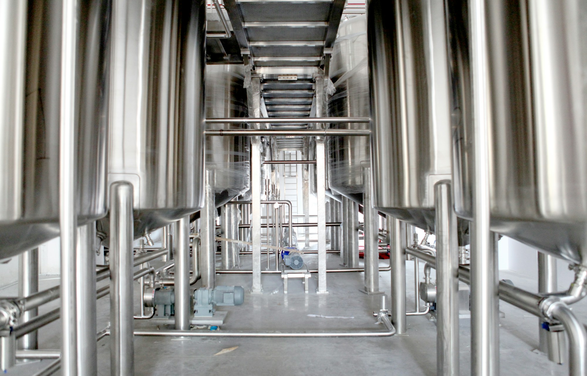 Stainless steel tanks